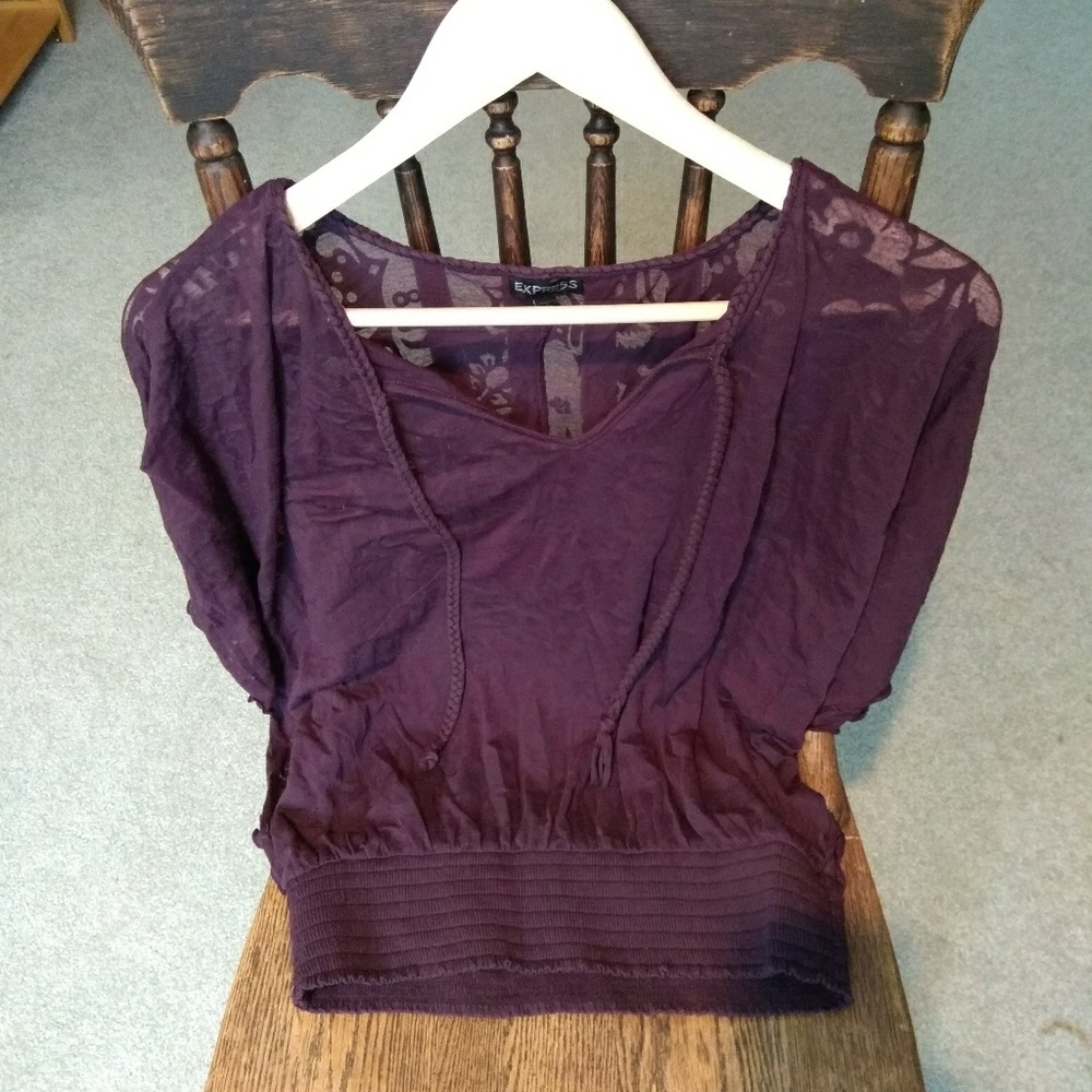 3 for $15 Purple express top